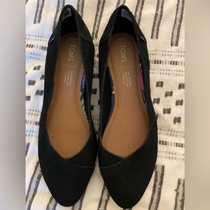 Women’s Tom’s Black Flats